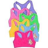 ToBeInStyle Girl’s Pack of 6 Fun Print Training Bras Top Wire-Free Non-Padded