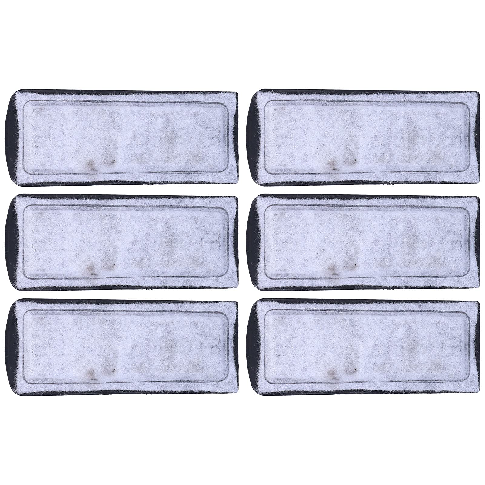 KIMISS 6Pcs Aquarium Filter, WallMounted Accessory Fish Tank Filter Cotton Replacement for Cartridges Tanks Fish Tanks