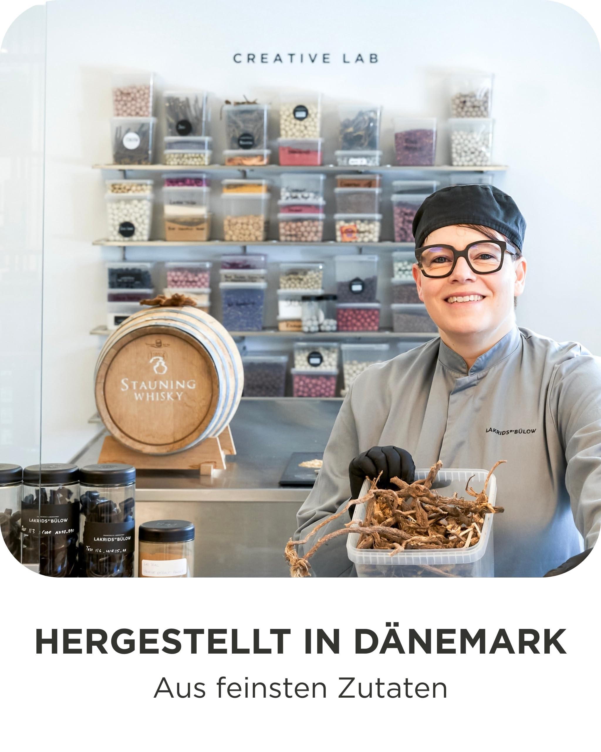 LAKRIDS BY BÜLOW - Sour Strawberry - 295g - Rote Lakritze umhüllt von Weißer Schokolade, sauren grünen Erdbeeren und einer knusprigen Zuckerhülle 6