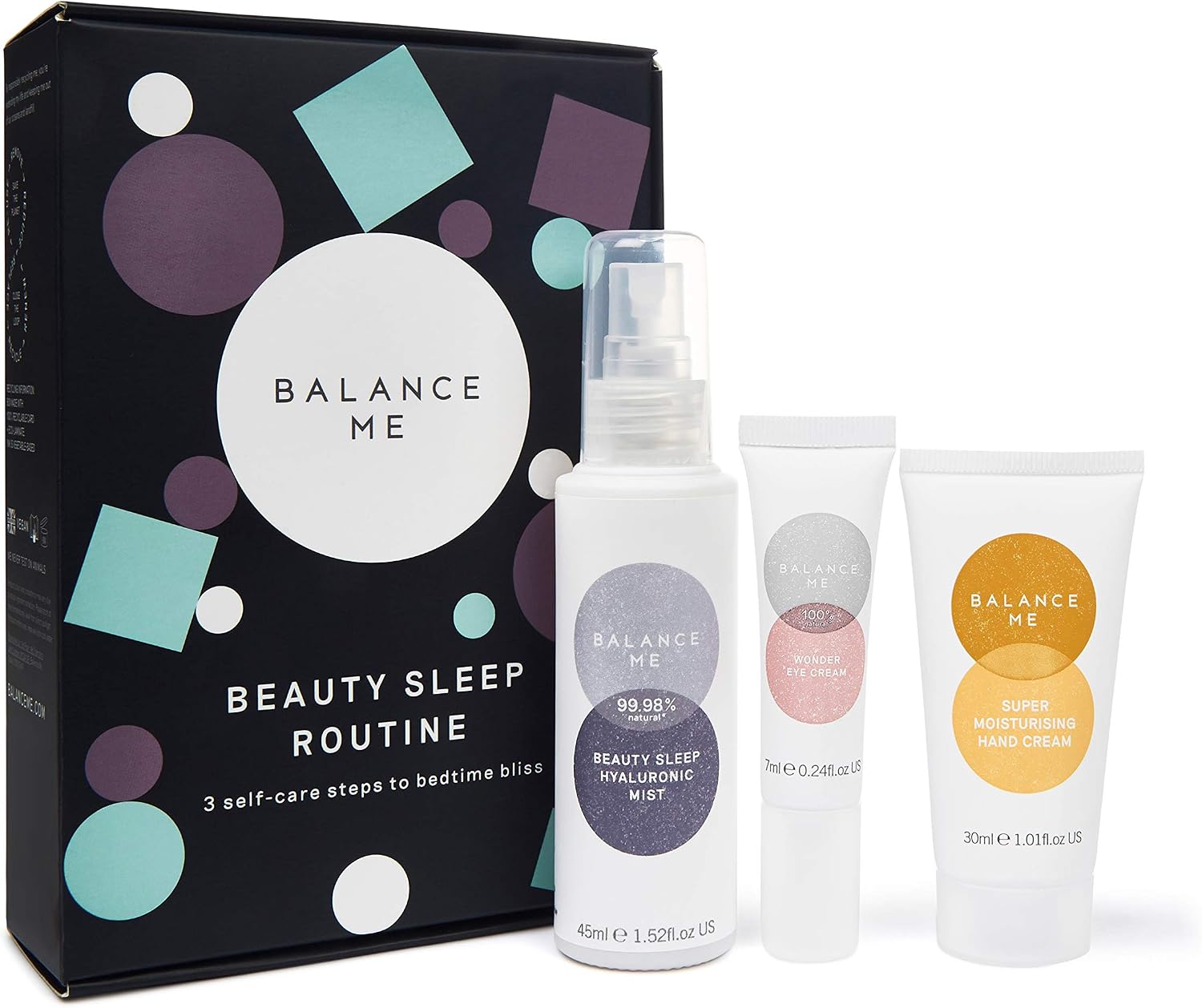 Balance Me Beauty Sleep Routine, Starter Kit, Giftset, 3 Self-Care ...