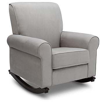 gray baby rocking chair