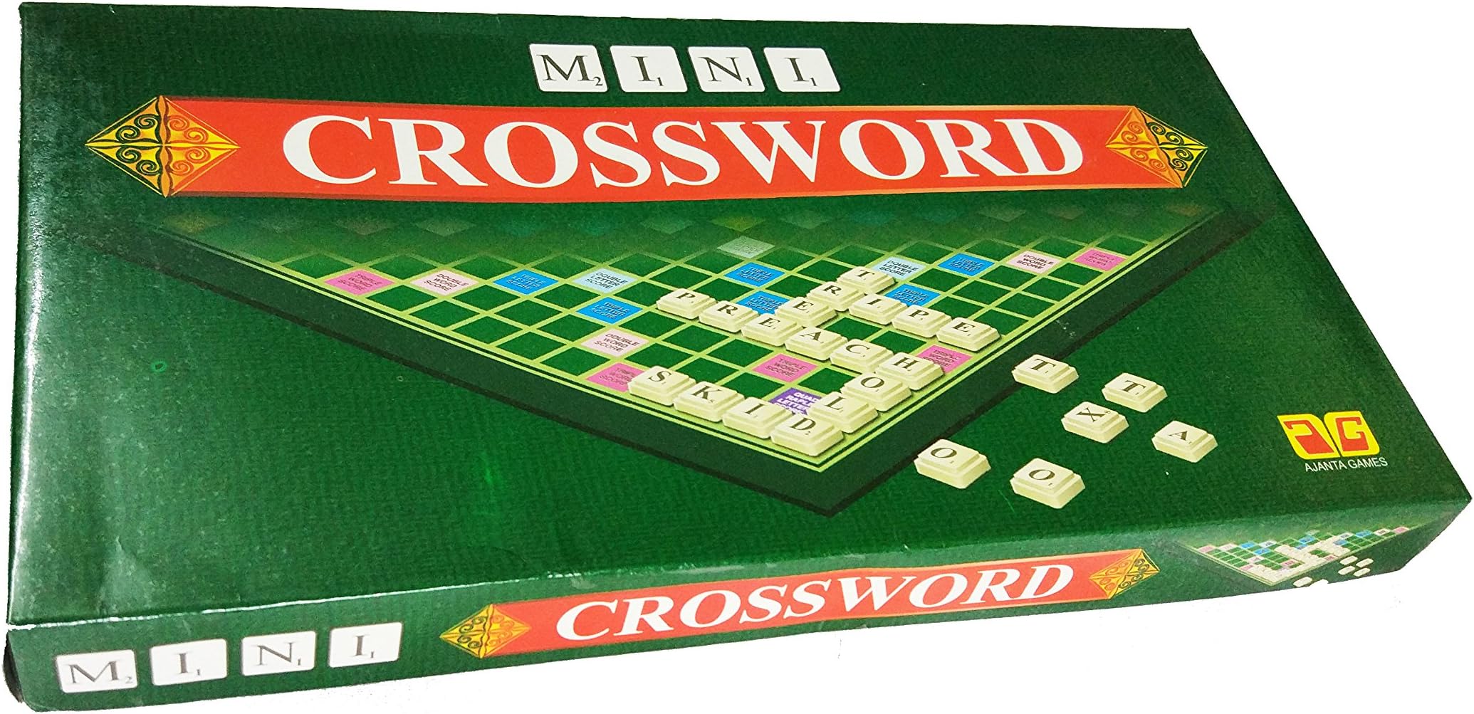 MysticPlay Mini Crossword Educational Board Game