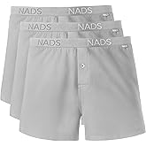 NADS Organic Cotton Boxers – Hormone-Friendly, Non-Toxic Men’s Underwear for Comfort, Support & Safer Nuts – Multi-Pack