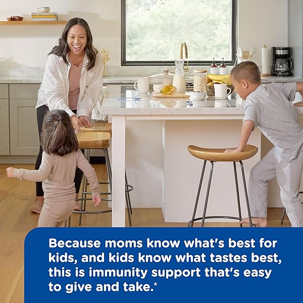 MOMMY’S BLISS KIDS ELDERBERRY GUMMIES, SUPPORTS IMMUNITY WITH BLACK ELDERBERRY, ZINC & VITAMIN C, GLUTEN FREE & VEGAN, AGE 2 YEARS+ (60 COUNT)