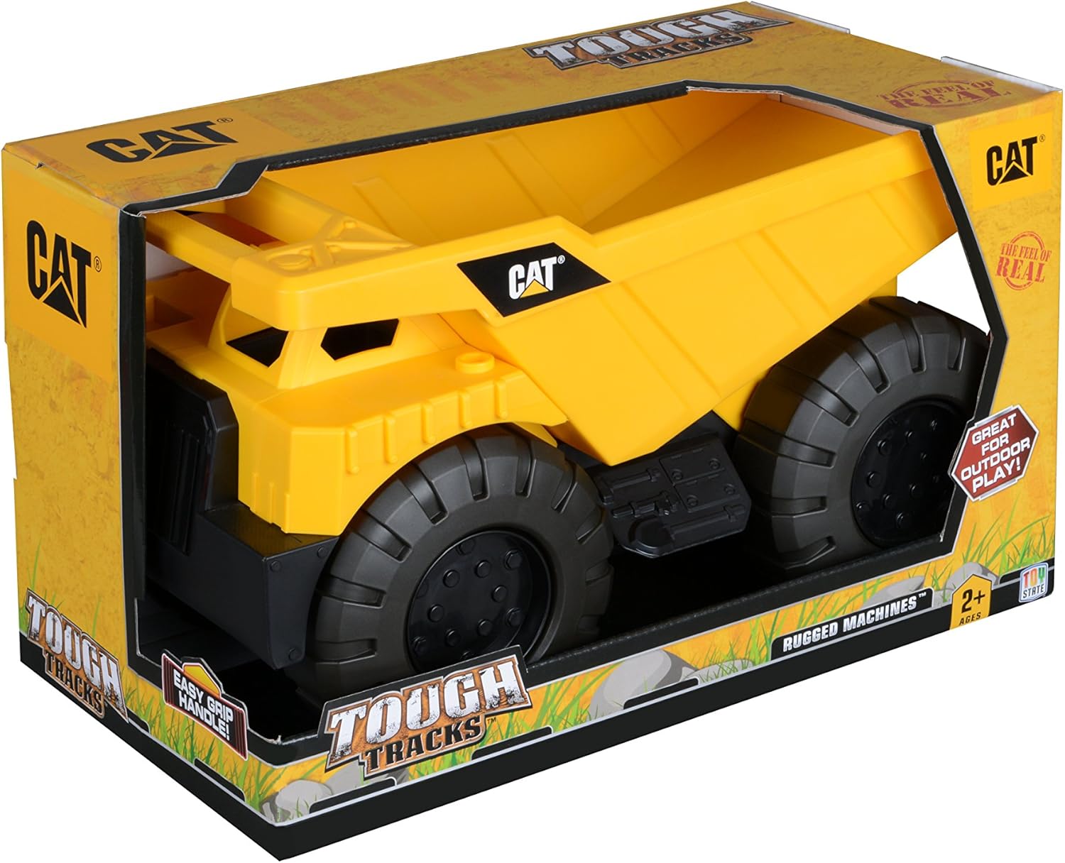 cat tough tracks the feel of real dump truck by caterpillar