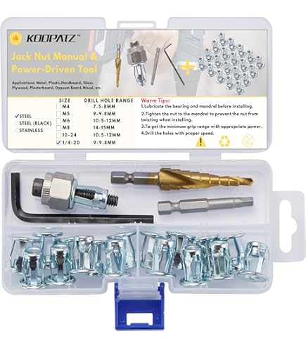 SSKL312-18-150 Stainless Thin-NUT Large Flange Rivet Nuts - 5/16-18 X .030-.150 Grip (10 Pack)