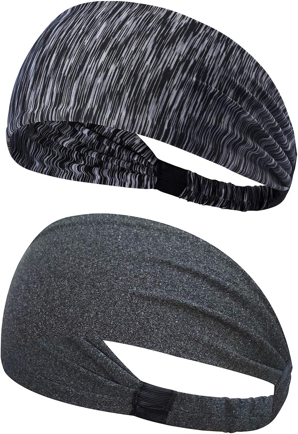 FEINZWIRN Sport Stirnband Damen - Doppellagiges Haarband Mit Viskose