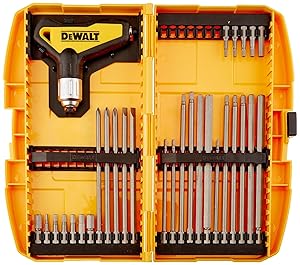 Dewalt Handle Ratcheting Hex Key Set 500 " Metric 31 Piece