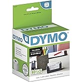 DYMO Authentic LW Non-Adhesive Business Card Labels for LabelWriter Label Printers, White, 2" x 3-1/2", 1 Roll of 300