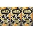Marou Origin Plus Tien Giang Mekong Kumquat 68% Cacao Dark Chocolate 3-Pack | Vietnam Single Origin, Dairy Free, Gluten Free, Soy Free | 3 x 80g Bar