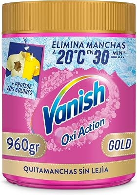 Vanish Gold Quitamanchas - Nuestra Mejor Fórmula en Polvo, sin Lejía, 960gr