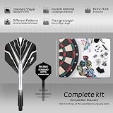 CyeeLife Dart Accessories Kit Professional Darts Set Flights Shafts Sharpener view 2