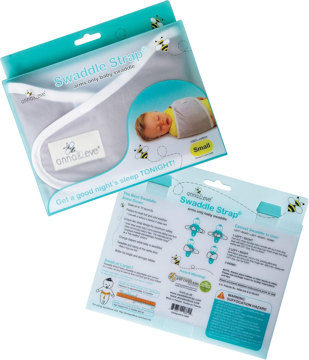 anna and eve swaddle