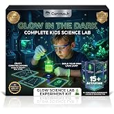 Science Experiments Kit for Kids 8-12 Years Old | Glow in the Dark | STEM Kit 15+ Activities, Lab Kit 8 9 10 11 12 Year Olds, Birthday Gift Boys Girls &ndash; PW