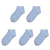 SERISIMPLE Viscose Bamboo School Socks Ankle Super