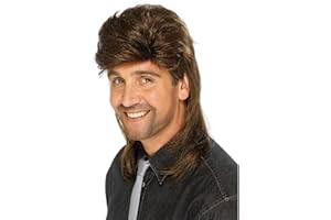 SMIFFYS Smiffy's Men's Mullet Wig