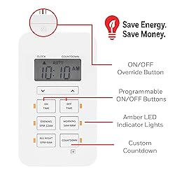 UltraPro 24hr Digital Outlet Timer, 1 Polarized
