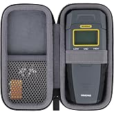 co2CREA Hard Travel Case for General Tools MMD4E Moisture Meter Pin Type | Portable EVA Storage Bag with Mesh Pocket &amp; Wrist Strap, Shockproof Protective Carrying Box