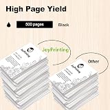 JoyPrinting 603XL Black Ink Cartridges Replacement for Epson 603 XL - 4 Pack view 4
