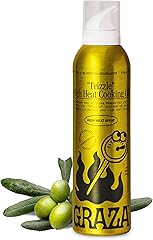 Graza Frizzle High Heat Cooking Oil Spray - High Polyphenol Cooking Oil with a Neutral Flavor in a Spray Bottle for Frying, B