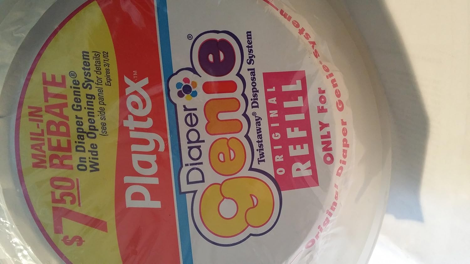 Playtex Original Diaper Genie Twistaway Disposable Refill