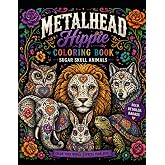 Sugar Skull Animals: Coloring Book
