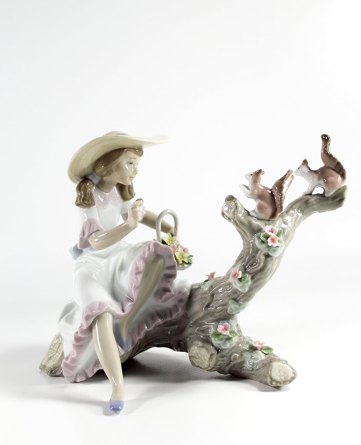 Lladro"Springtime Friend" Collectible Figurine 06140 Retired Glazed