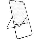 4' Lacrosse Bounce Back Rebounder Pitch Back Ball Return Training Screen by Trademark Innovations