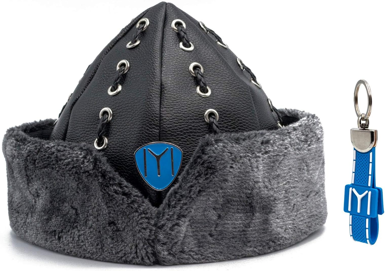 Yasir Turkish Ottoman Bork Hat Ertugrul Dirilis Fur Leather Winter Cap 2027