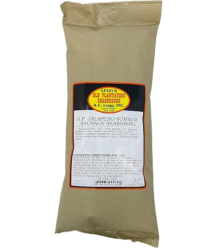 A.C. Legg Hot Pork Sausage Seasoning – Blend 109 – 9oz (1 Pack)