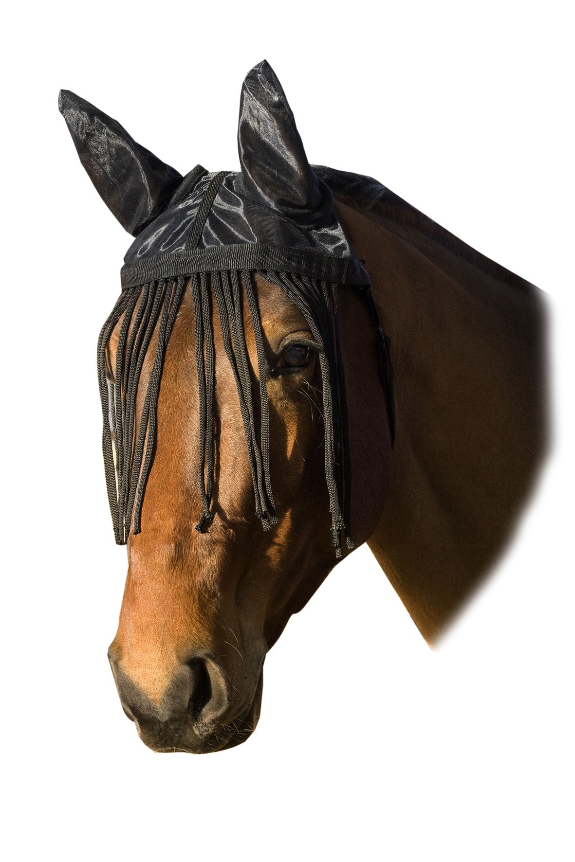 USG Fly Veil with Ear Protector/ Fringes, Ex-Full, Black