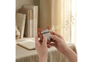 8 Key Mini Kalimba exquisite Finger Thumb Piano Marimba Musical good accessory Pendant Gift