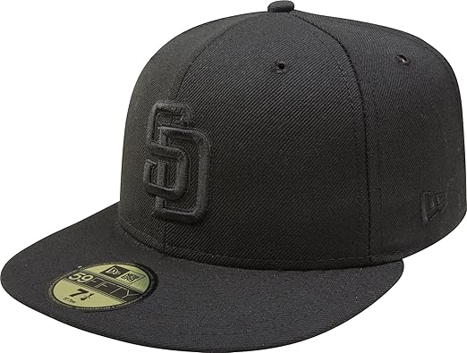 black san diego padres hat