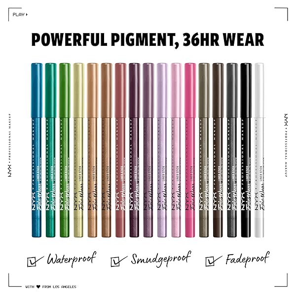NYX PROFESSIONAL MAKEUP EPIC WEAR LINER STICK, LONG-LASTING EYELINER PENCIL – BURNT SIENNA