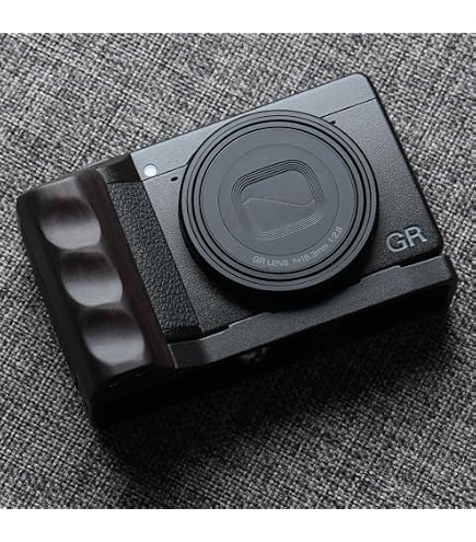 Amazon.com : Wood Wooden L Hand Grip Holder for Ricoh GR3 GR3X