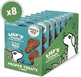 Lily’s Kitchen Mighty Duck Mini Jerky Treats 8 x 70g for Dogs view 2