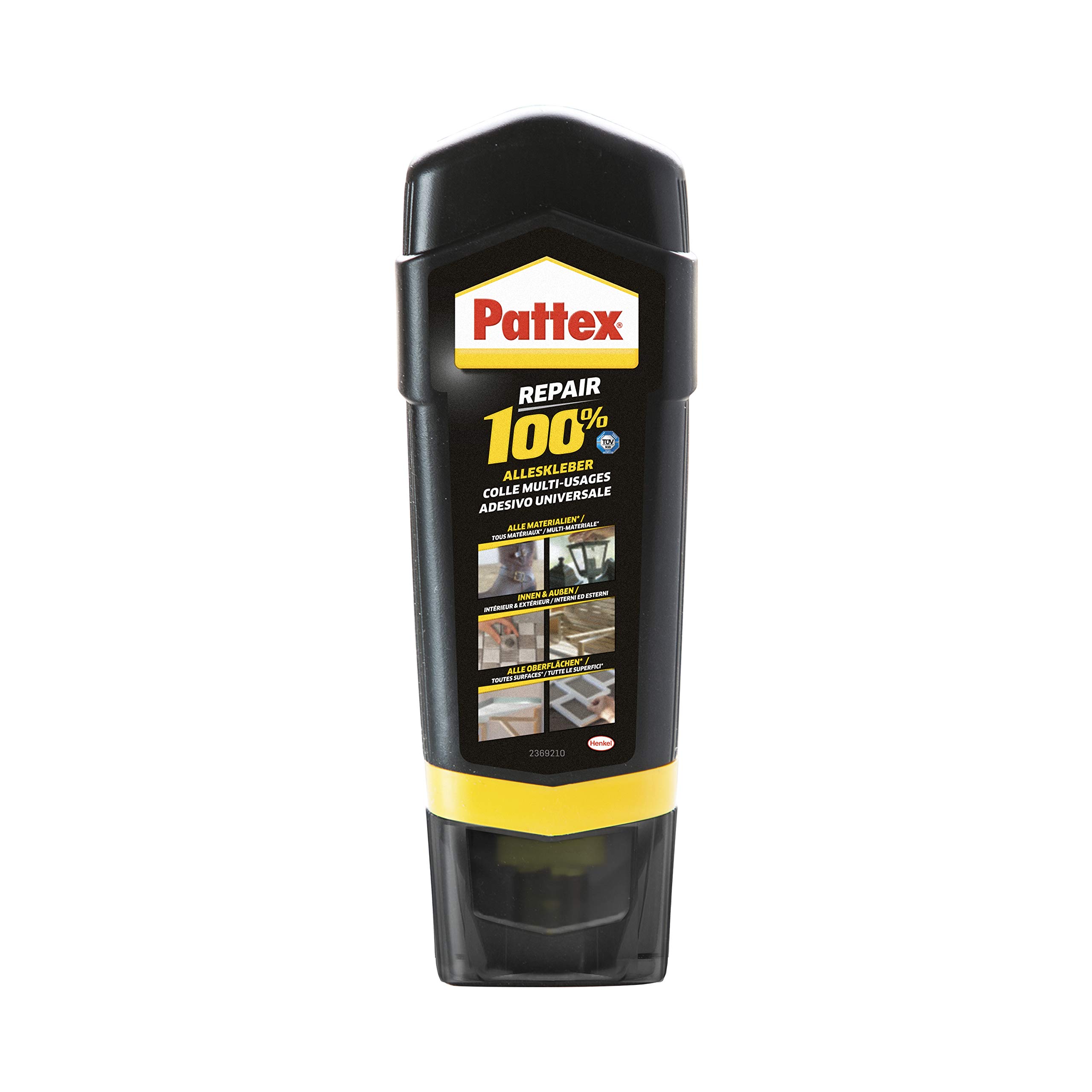 Pattex 1541277 "100%" Adhesive Bottle, Black, 100 g