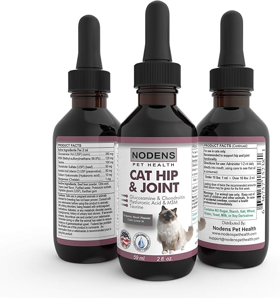 CAT HIP and JOINT® Glucosamine for Cats with Chondroitin and OptiMSM
