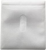 Qirc 100Pcs Double-Sided CD DVD Sleeves 5.1x5.5in Drop-Proof Closure view 4