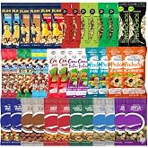 Niro Gift Basket with Individual Single Serve Packs- Trail Mix Snacks Variety Pack for Adults - 40 Pack: Healthy Snacks for Adults, 20 Different Nuts and Trail Mixes