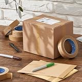 Koju Kraft Paper Packing Tape 24mm x 50m 6 Pack Eco Friendly Recyclable view 6