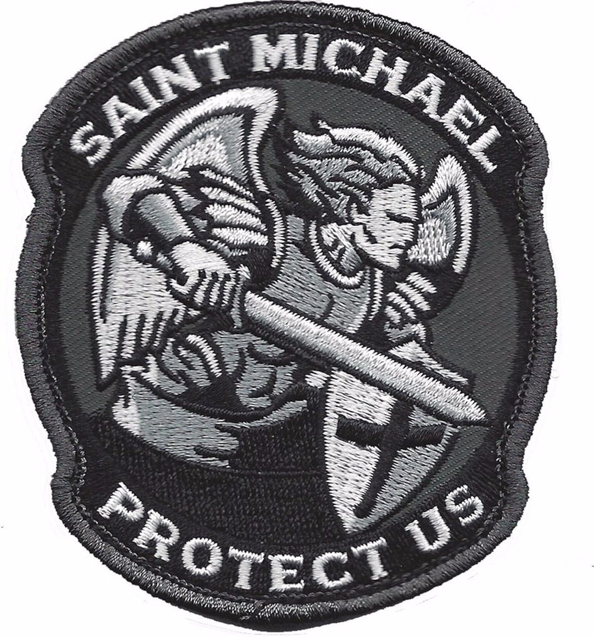 патч архангел михаил. нашивка архангел михаил. Protect us перевод. Saint michael плащ.