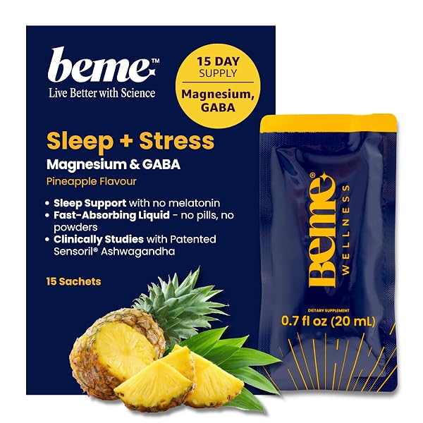 BEME MAGNESIUM DRINK FOR SLEEP – MELATONIN-FREE MAGNESIUM...