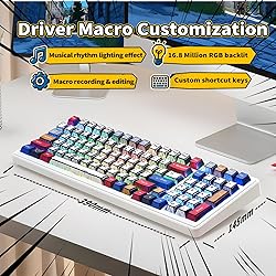 x Aula F99 Wireless Gaming Keyboard, Bluetooth