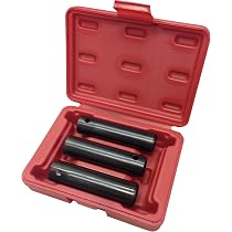 10 Pack Great Lakes M22x1.5 Black Flanged Sleeve Lug Nuts For Uni-Mount Hubs