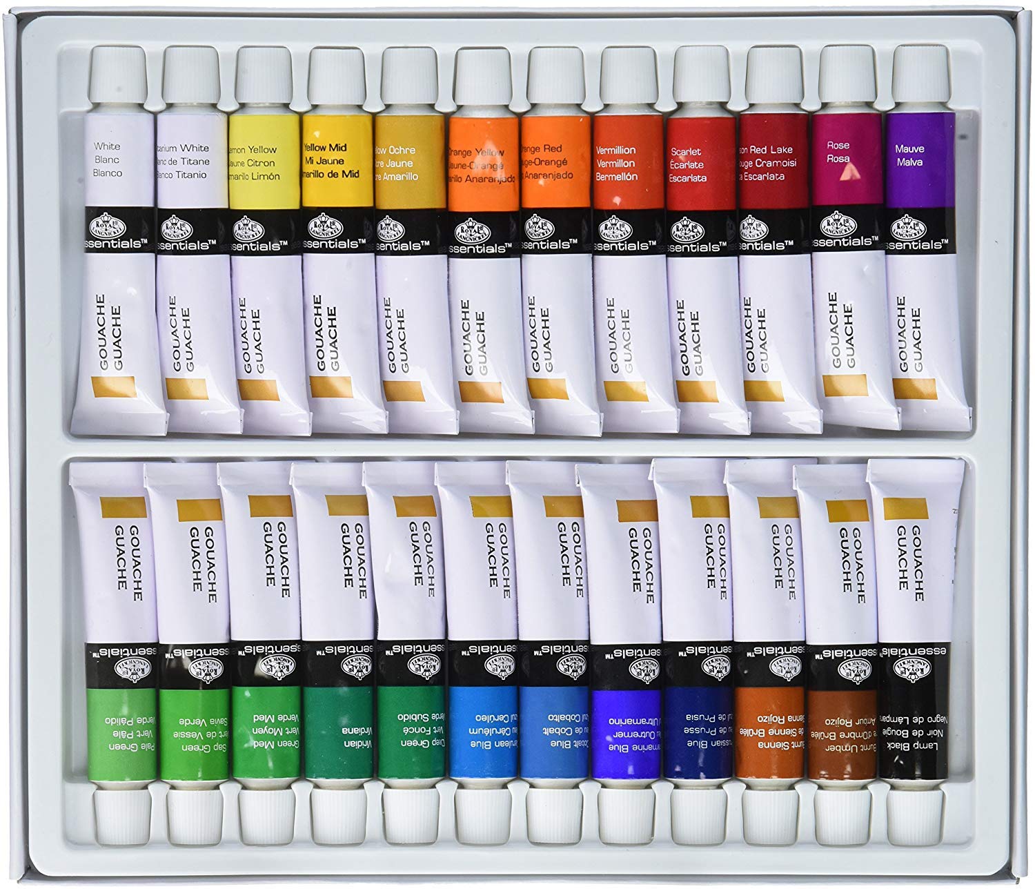 Royal & Langnickel 12ml Gouache Painting Colour (Pack of 24)