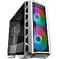 Cooler Master MasterCase H500P Mesh White ARGB Airflow ATX Mid-Tower, Dual 200mm Customizable ARGB Lighting Fans, Mesh Front