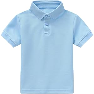 Boys' School Uniform Polo Shirt Classic Tennis Casual Wear Boys and Girls | school uniform for boys boys shirts boys uniform