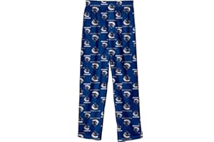 Vancouver Canucks Youth Allover Print Pyjama Pants - Size Youth Medium (10/12)