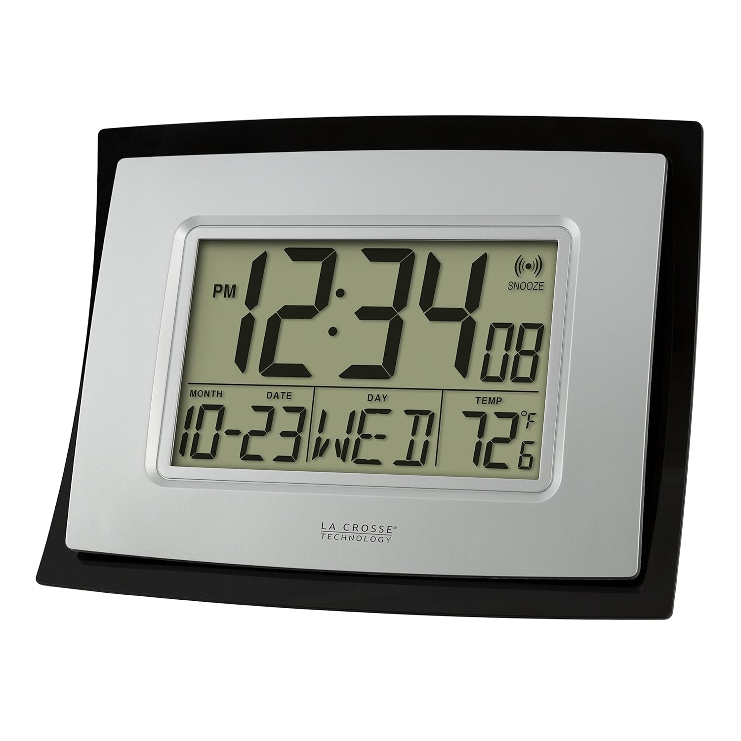 La Crosse Technology WT8002U Digital Wall Clock eBay
